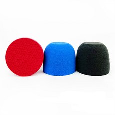 잇츠윈 몽블랑 어플리케이터 택1 세차어플 스펀지, 8cm-레드, 1개