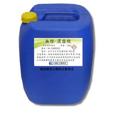 大港化工原料行 無煙濃鹽酸 (套袋裝箱) 工業用鹽酸, 20kg, 1個