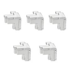 백년살림 모서리 보호대 슬림 젤리형 10P, 투명, 10개