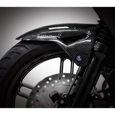 Gogoro EC05 Ai1 正卡夢開孔 GP樣式 前土除, 1個, 消光黑