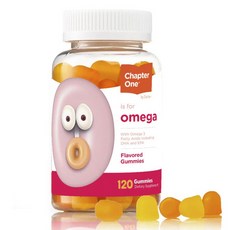 Zahler 第一章 Omega 3 DHA EPA 口味軟糖, 1個, 120顆
