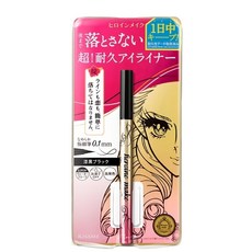 KISS ME 花漾美姬超持久極細抗暈眼線液筆，持久防水防汗，0.1mm極細筆尖，打造精緻眼妝, 黑