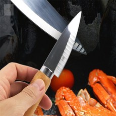 무지개도토리 조개 나이프 생선손질도구, 소