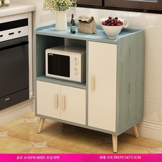 전자레인지 테이블 수납장 레인지대 탕비실 렌지대 사무실, C. 전자레인지 수납장-파인우드+화이트