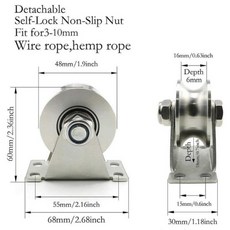2.5M/3M/3.5M 블랙 체육관 스틸 케이블 와이어 로프 5MM 헤비 듀티 부품 액세서리 리프팅 훈련 도르래 홈 피트니스 장비, 13 타입 C 3.5m