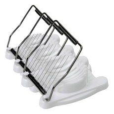 셰프 크래프트 베이직 플라스틱 슬라이서 길이 스틸 흰색 8개 4인치 스테인리스 와이어, 4 inches in length, Slicer 1