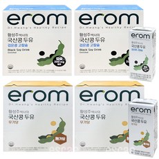 이롬 황성주박사의 국산콩두유 검은콩고칼슘+무가당, 64개, 190ml