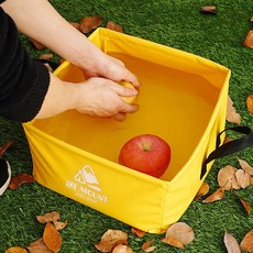 글램핑 바베큐설거지함 13L 계곡캠핑 식기세척 ori+73447wo, 브라운