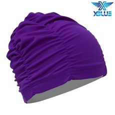 XBL-7300 주름수모-보라 엑스블루 아쿠아 주름수모 수영모