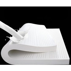 천연라텍스 단단한 토퍼 매트리스 2인용 수면매트