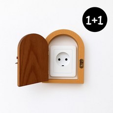 벽스위치커버 조절기 분전함커버 꾸미기 전선 보일러 전등스위치커버 선반 전등 카페 평면형벤치램프 1구 아트월 인테리어커버 평면형벤치램프 인어 장식물은 덮개 감전방지 높이 단단한, 다크(1+1)