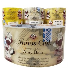 노노스 투명 OPP 테이프 4롤 12mm 23M 50개 한박스