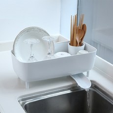 퍼닝 물빠짐 식기건조대 미니 1단, 1개