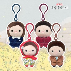 폭싹 속았수다 인형 키링 8cm, 1개, 애순 스쿨버젼, 80mm