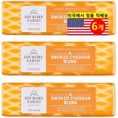 Hickory Farms 스위스 훈제 체다 치즈 블렌드 283g 3개, 6개