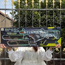 MP85C 兒童玩具槍 男孩禮物 電動軟彈槍 雙彈夾, 1個, 標準配置,手動98K拋殼軟彈槍大禮盒829