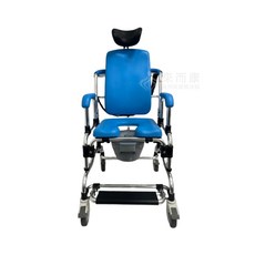 來而康 晉宇 尊爵 可躺式 洗澡椅 JY-911 便器椅 鋁合金 有背 扶手 仰躺型 沐浴椅 便盆椅 JY911, 1個, 單一色系