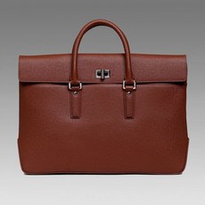 EMBIZIONE 서류 가방 브리프 케이스 직장인 리브로 클래식(REBRO) 서류가방 (다크브라운)