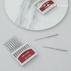 니트 미싱바늘 공업용 2종, 14호, 1개