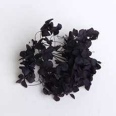 화연양화 프리저브드플라워 수국 1g 30색, 24 블랙
