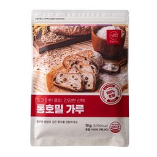 안심곳간 통호밀가루, 1개, 1kg