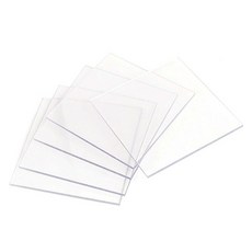 투명 아크릴판 실리콘 몰드 제작용, 15x15cm, 1개