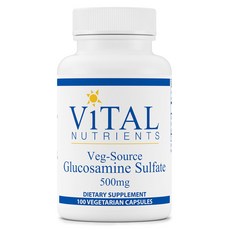 ViTAL NUTRIENTS 葡萄糖胺保健食品膠囊 500mg, 1個, 100 件