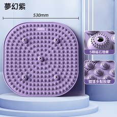 慢跑指壓板足底按摩墊室內腳底療減肥專用腳踩趾壓經絡疏通器批發, 夢幻紫:如圖, 1個
