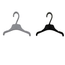 인프마켓 강아지 애견 옷걸이 반려동물옷걸이 작은옷걸이 강아지옷걸이, 2강아지옷걸이-블랙, 1개