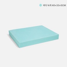 헬스 무릎 매트 필라테스 패드 운동 두꺼운 쿠션 보호 요가, 1개, 40x너비 33x두께 5cm D, 50mm