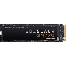 Western Digital WD Black 2TB SN770 NVMe 내장 게이밍 SSD