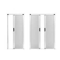 안방 중문 맞춤형 슬라이딩 주방 무타공 안방슬라이딩도어 미닫이 분리 중문색상 간이, 화이트 프레임+그레이