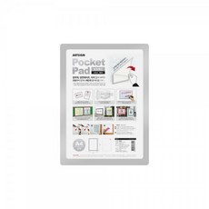 포켓패드A4(은색) 8865 게시판꾸미기 냉장고메모보드