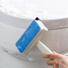 자스민스토어 2 in 1 유리창 닦이 스퀴즈 2층유리창청소도구 긴유리창닦이 욕실물때제거 스크래퍼 외부유리창청, 자스민스토어 2 in 1 유리창 닦이 스퀴즈 2층유리창