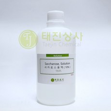 사카로스용액(수크로스용액) Saccharose Solution [57-50-1] 450ml (옵션선택), 1Mol
