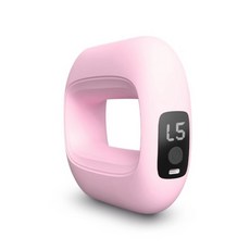 TreasHunter 纖美甩脂環 震動按摩器 輕巧便攜 多模式選擇 智能定時 親膚材質, 珊瑚粉, slimmer