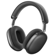 Picun 노이즈 캔슬링 공간 오디오 유무선 겸용 블루투스 헤드셋 F8pro, 다크그레이