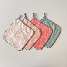 도톰한 흡수력좋은 머리전용수건 헤어타월 드라이타올 헤어, 아이보리