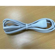 原廠小米電源線，適用於石頭掃地機器人及小米空氣清淨機，米家空氣淨化器8字白色充電線, 白色