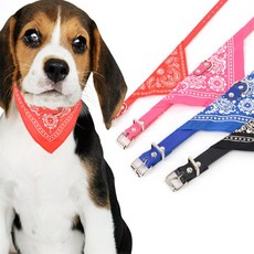 업위드 강아지 고양이 스카프 목줄 강아지스카프 애견스카프 고양이스카프, 블루 1cm