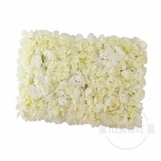 조화 플랜트월 아이보리 60x40 벽면장식 꽃포토존