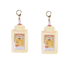 1+1 포카홀더 포카 포토카드 홀더 케이스 키링 키홀더 가방 열쇠고리 힐플로우, 폼폼푸린