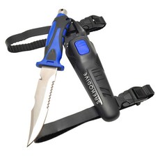 SAEKODIVE 3113 不鏽鋼潛水刀, 藍