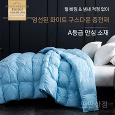 특급호텔 리조트 이불 침구세트 고급 5성급 호텔침구, 6_블루 꼬인 꽃무늬