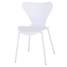 더조아 럭키체어 인테리어의자, 럭키체어-화이트, 1개