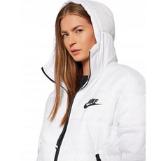 나이키 여성 빅스우시 숏 패딩 써마핏 경량 점퍼 DJ6996 블랙 화이트 겨울 클래식 패딩