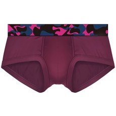 男士黑色內褲 迷彩腰帶 舒適透氣 立體剪裁