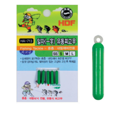 논산/한국낚시물류/해동조구사/일자 유동찌고무/HA-713, 1개