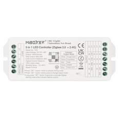 Miboxer Zigbee 3 0 2 4G RF LED 컨트롤러 듀얼 화이트 RGB RGBW CCT 스트립용 PZ2 2IN1 PZ5 5IN1 20A, 한개옵션1, [02] PZ5 5IN1