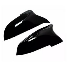 亮黑款 碳纖紋款 替換式 牛角 後視鏡蓋 倒車鏡殼 後照鏡外殼 適用 F01 F02 F10 550i 535i F12, 1個